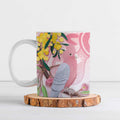 Australia Galah Ceramic Mug Gumblossoms Golden Wattle Aboriginal Art - Aussie Hoodie