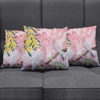 Australia Galah Pillow Cover Gumblossoms Golden Wattle Aboriginal Art - Aussie Hoodie