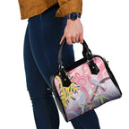Australia Galah Shoulder Handbag Gumblossoms Golden Wattle Aboriginal Art