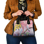 Australia Galah Shoulder Handbag Gumblossoms Golden Wattle Aboriginal Art
