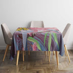 Australia Galah Tablecloth Gumblossoms Golden Wattle Aboriginal Art
