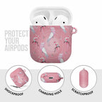 Galah and Gumblossoms Australia AirPods Case Seamless Style Aboriginal Art - Aussie Hoodie