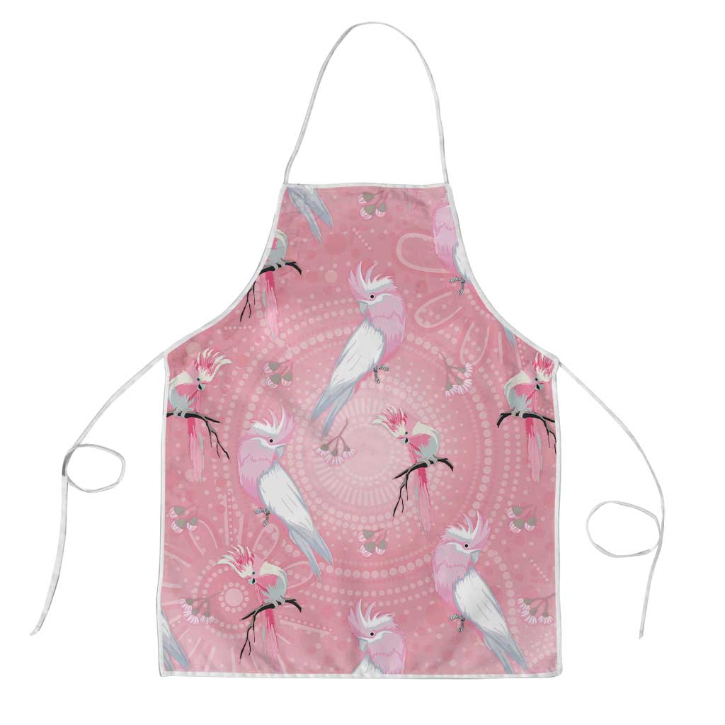 Galah and Gumblossoms Australia Apron Seamless Style Aboriginal Art - Aussie Hoodie