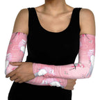 Galah and Gumblossoms Australia Arm Sleeves Seamless Style Aboriginal Art - Aussie Hoodie