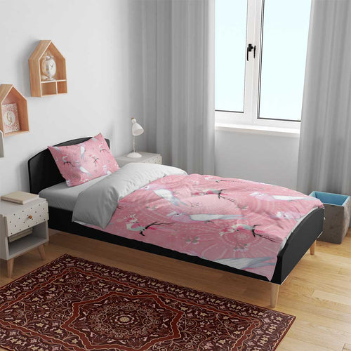 Galah and Gumblossoms Australia Bedding Set Seamless Style Aboriginal Art