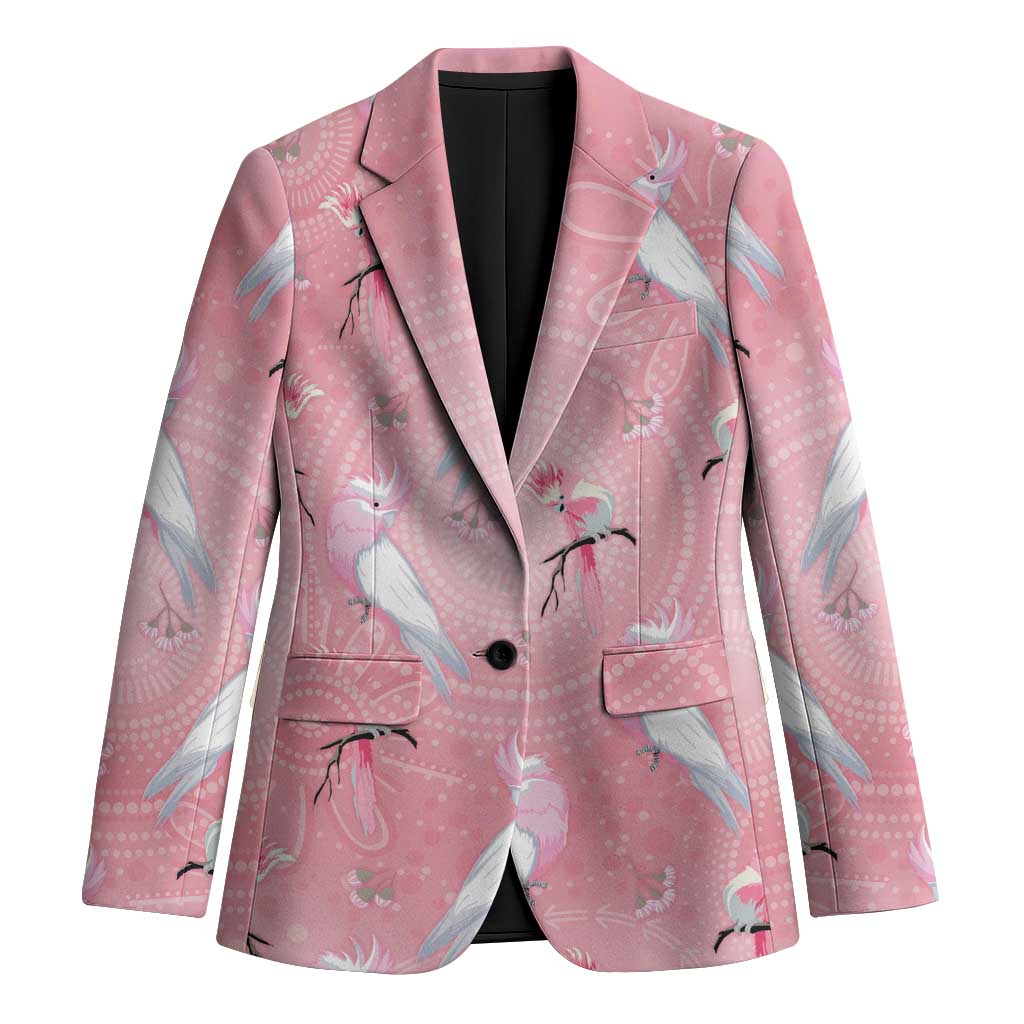 Galah and Gumblossoms Australia Blazer Seamless Style Aboriginal Art - Aussie Hoodie