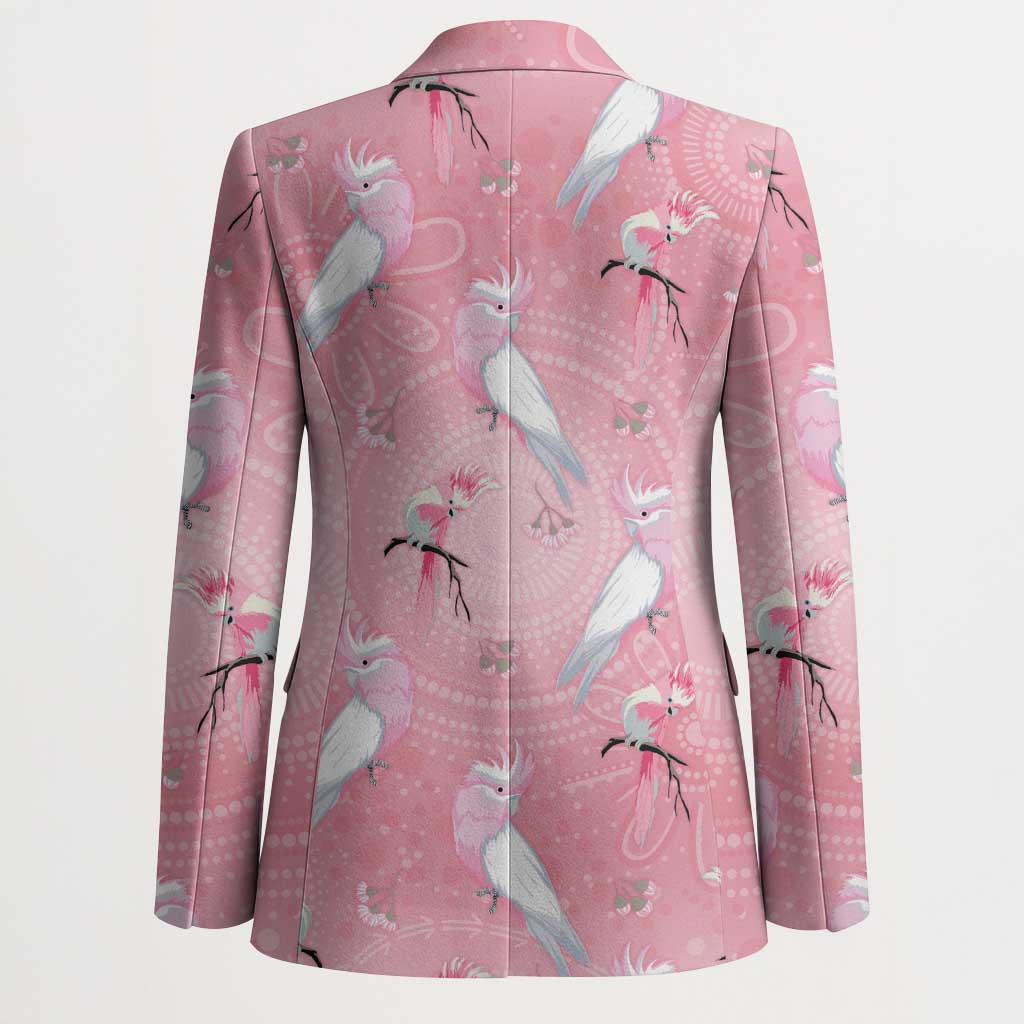 Galah and Gumblossoms Australia Blazer Seamless Style Aboriginal Art - Aussie Hoodie
