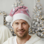Galah and Gumblossoms Australia Christmas Santa Hat Seamless Style Aboriginal Art - Aussie Hoodie
