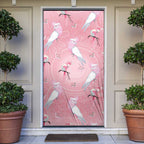 Galah and Gumblossoms Australia Door Cover Seamless Style Aboriginal Art - Aussie Hoodie