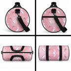 Galah and Gumblossoms Australia Duffle Bag Seamless Style Aboriginal Art