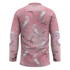 Galah and Gumblossoms Australia Hockey Jersey Seamless Style Aboriginal Art - Aussie Hoodie