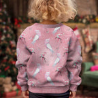 Galah and Gumblossoms Australia Kid Ugly Christmas Sweater Seamless Style Aboriginal Art - Aussie Hoodie