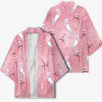 Galah and Gumblossoms Australia Kimono Seamless Style Aboriginal Art - Aussie Hoodie