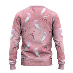 Galah and Gumblossoms Australia Ugly Christmas Sweater Seamless Style Aboriginal Art - Aussie Hoodie
