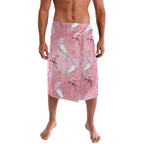 Galah and Gumblossoms Australia Lavalava Seamless Style Aboriginal Art