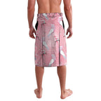 Galah and Gumblossoms Australia Lavalava Seamless Style Aboriginal Art