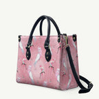 Galah and Gumblossoms Australia Leather Bag Seamless Style Aboriginal Art - Aussie Hoodie
