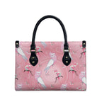 Galah and Gumblossoms Australia Leather Bag Seamless Style Aboriginal Art - Aussie Hoodie
