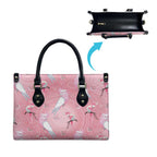 Galah and Gumblossoms Australia Leather Bag Seamless Style Aboriginal Art - Aussie Hoodie