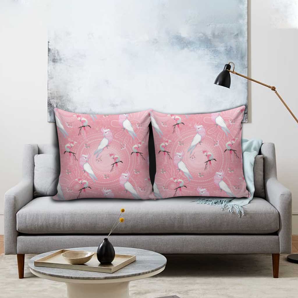 Galah and Gumblossoms Australia Pillow Cover Seamless Style Aboriginal Art - Aussie Hoodie
