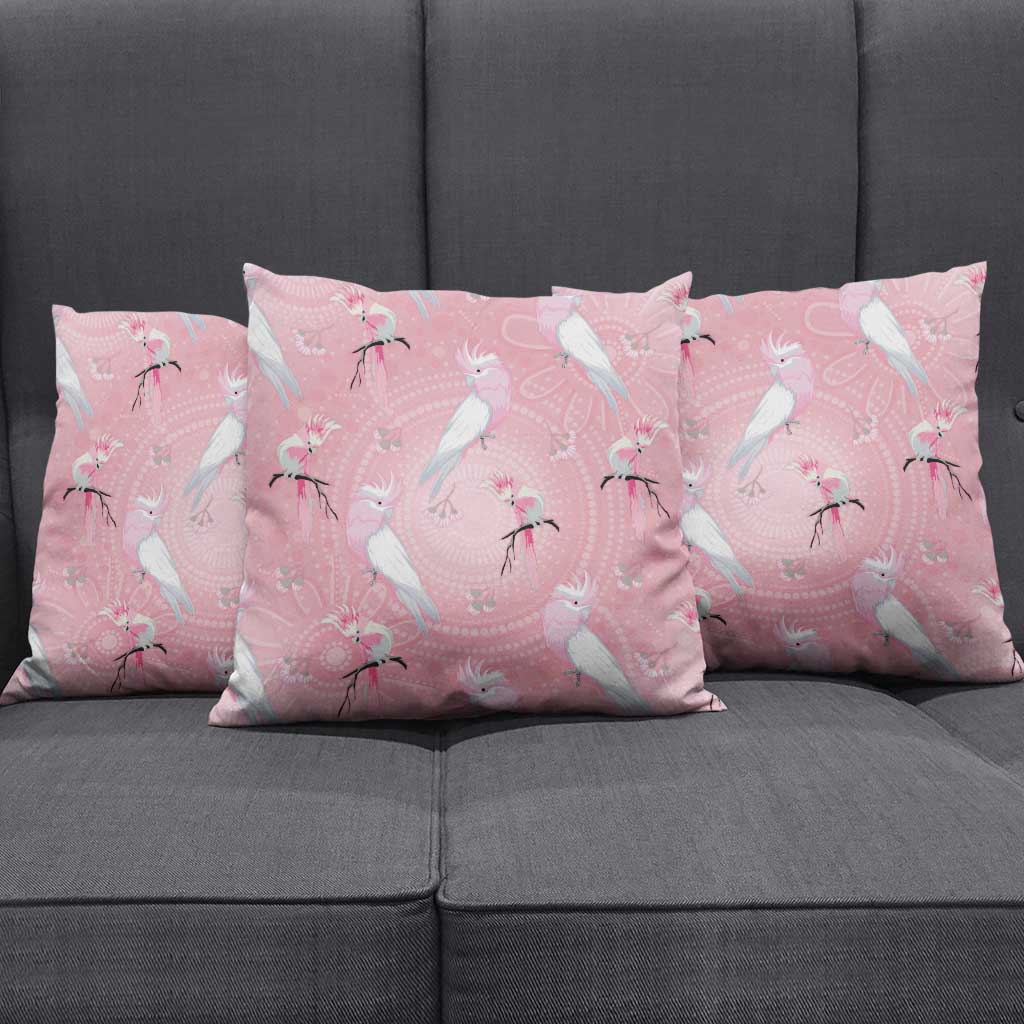 Galah and Gumblossoms Australia Pillow Cover Seamless Style Aboriginal Art - Aussie Hoodie