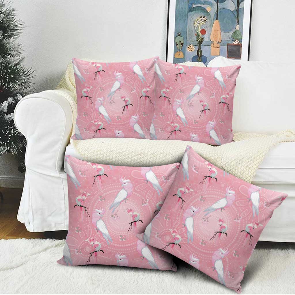 Galah and Gumblossoms Australia Pillow Cover Seamless Style Aboriginal Art - Aussie Hoodie