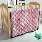 Galah and Gumblossoms Australia Quilt Seamless Style Aboriginal Art
