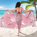 Galah and Gumblossoms Australia Sarong Seamless Style Aboriginal Art