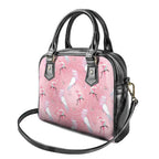 Galah and Gumblossoms Australia Shoulder Handbag Seamless Style Aboriginal Art