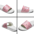 Galah and Gumblossoms Australia Slide Sandals Seamless Style Aboriginal Art - Aussie Hoodie