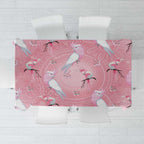 Galah and Gumblossoms Australia Tablecloth Seamless Style Aboriginal Art