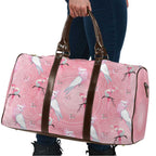 Galah and Gumblossoms Australia Travel Bag Seamless Style Aboriginal Art - Aussie Hoodie