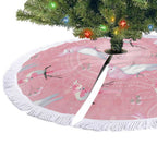Galah and Gumblossoms Australia Tree Skirt Seamless Style Aboriginal Art - Aussie Hoodie