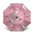 Galah and Gumblossoms Australia Umbrella Seamless Style Aboriginal Art - Aussie Hoodie