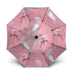 Galah and Gumblossoms Australia Umbrella Seamless Style Aboriginal Art - Aussie Hoodie