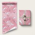 Galah and Gumblossoms Australia Wrapping Paper Seamless Style Aboriginal Art - Aussie Hoodie