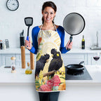 Black Cockatoo Banksia Australia Apron Aboriginal Art - Aussie Hoodie