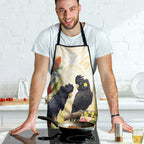 Black Cockatoo Banksia Australia Apron Aboriginal Art - Aussie Hoodie
