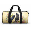 Black Cockatoo Banksia Australia Duffle Bag Aboriginal Art