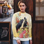Black Cockatoo Banksia Australia Ugly Christmas Sweater Aboriginal Art - Aussie Hoodie