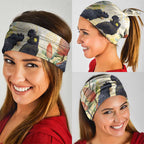 Black Cockatoo Banksia Australia Neck Gaiter Aboriginal Art - Aussie Hoodie