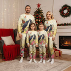 Black Cockatoo Banksia Australia Christmas Pajama Set Aboriginal Art - Aussie Hoodie