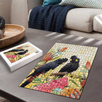Black Cockatoo Banksia Australia Puzzle Aboriginal Art - Aussie Hoodie