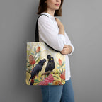 Black Cockatoo Banksia Australia Tote Bag Aboriginal Art - Aussie Hoodie