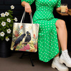 Black Cockatoo Banksia Australia Tote Bag Aboriginal Art - Aussie Hoodie