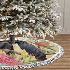 Black Cockatoo Banksia Australia Tree Skirt Aboriginal Art - Aussie Hoodie
