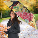 Black Cockatoo Banksia Australia Umbrella Aboriginal Art - Aussie Hoodie