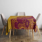 Personalised Australia Golf Tablecloth Aussie Kangaroo Aboriginal Polynesian Pattern