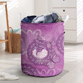 Australia Lupus Awareness Month Personalised Laundry Basket Warrior Purple Ribbon Butterflies Indigenous Art