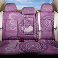 Australia Lupus Awareness Month Personalised Back Car Seat Cover Warrior Purple Ribbon Butterflies Indigenous Art